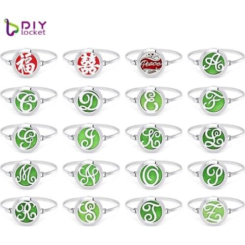 Wholesale Surgical Grade Stainless Steel 30mm Essential Oil Bracelet Diffuser Jewelry AD251-268-Z01