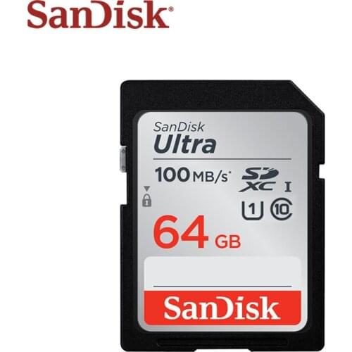 Original Sandisk sd card Ultra 80Mb/s 16gb 32gb 64gb 128gb SDHC/SDXC memory card Real Capacity flash card for Full HD Camera