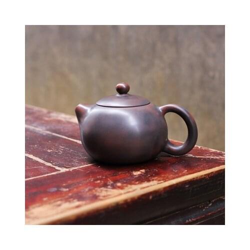 150-200ml Qinzhou Nixing Kettle(not Yixing) nixing Tao Pure Handmade Teapot for Dalongpao Liubao Oolong Gift Box Package