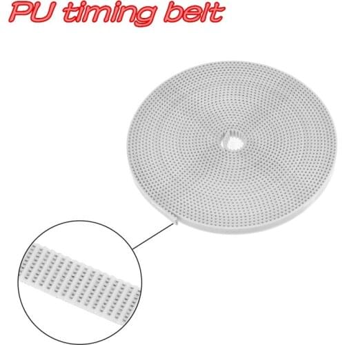 3D printer transmission accessories 2GT white timing belt 6mm 10MM opening PU timing belt