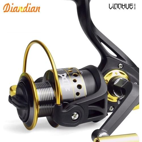 Fishing reel 2000-7000 series sea fishing carp metal reel maximum resistance 8Kg 5.2:1 reel