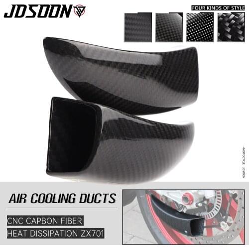 Carbon Fiber Air Cooling Ducts Brake Cooling Mounting kit System For Ducati Supersport S 937 939 2017-2019 Hypermotard 939 SP