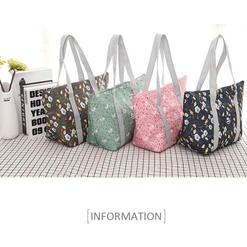 2019 Unisex Foldable Thermal Insulated Lunch Bag Lunch Container Food Storage Bag Cooler Bag Tote Bento Pouch Picnic Bag