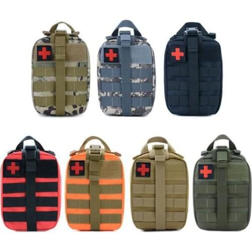 First Aid Bag Tactical Medical Pouch EMT Emergency Survival Hunting Outdoor Box IFAK Utility Molle Pouch EDC Bag Webbing Gear