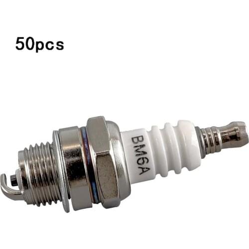 50pcs Copper Core Engine Ignition Spark Plug for Lawn mower Quad ATV