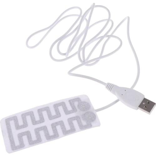 USB 5V Winter Outdoor Thermal Warm Mittens Heater For Motorcycle Gloves Pad Gloves Heated Pads Electric Heating Element