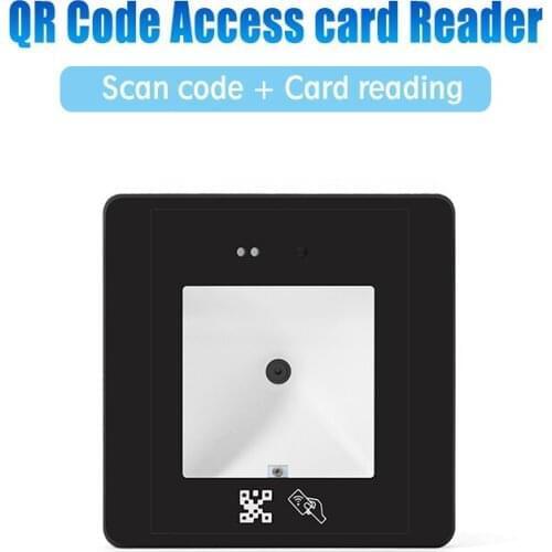 Wiegand26/34, RS232, USB, RS485,TTL ID Card Reader QR Code Door Control Access Scanner HM20-ID
