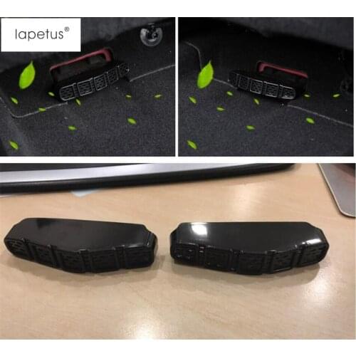Accessories Lapetus For Jeep Renegade 2015 - 2020 Seat Below Air Condition AC Vent Outlet Protection Dust Plug Molding Cover Kit