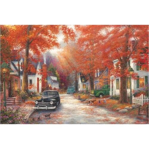 Diy diamond painting cross stitch kits car full 5D diamond embroidery House maple icon diamond mosaic picture Home Decoration
