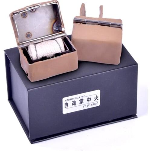 Automatic Palm Fire by ZF MAGIC Magic Tricks Funny Stage Magic Fire Magie Illusion Gimmick Props For Professional Magicians