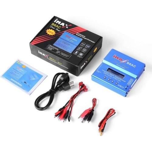 80W IMAX B6AC RC Balance Lipo Battery Charger B6 AC Nimh Nicd lithium Battery Balance Charger Discharger with Digital LCD Screen