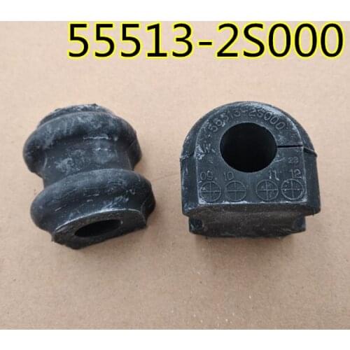 For hyundai tucson ix IX35 for SPORTAGE Rear Stabilizer bushing, balance bar rubber sleeve Bushing 555132S000 .2PCS