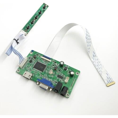 EDP Lcd controller board kit with HDMI-compatible VGA Audio Soft cable for 1600X900 14 inch B140RTN03.0 led screm diy