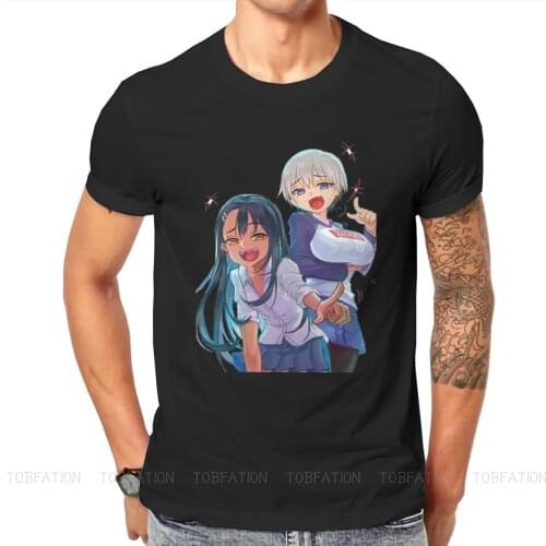 Don't Toy with Me Miss Nagatoro Friend T Shirt Vintage Fashion Summer Big size Cotton Mens Clothing Harajuku O-Neck TShirt