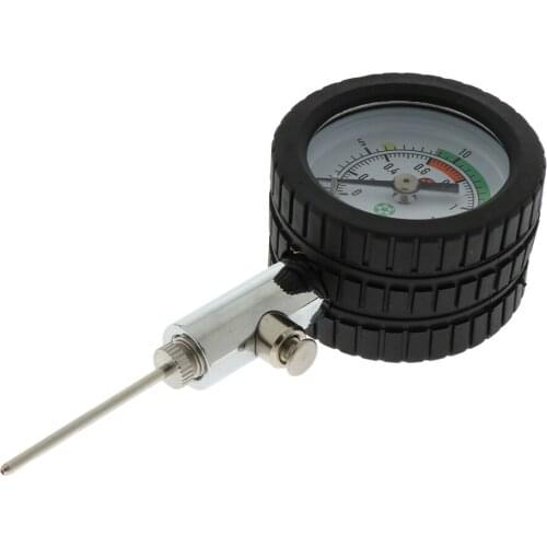 Football Pressure Gauge with Needle Precision Basketball Air Watch