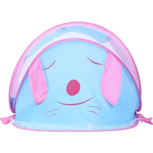 Ger Type Bed Kids Foldable Baby Bed with Netting Mosquito Baby cot bedding outdoor cribs for kids Cute Net Bedding Babynest