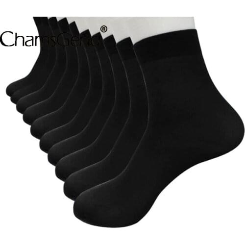 10Pairs Bamboo Fiber Men Socks Summer Ultra-thin Elastic Breathable Socks No Show Boat Socks Comfortable Short Socks Wholesale