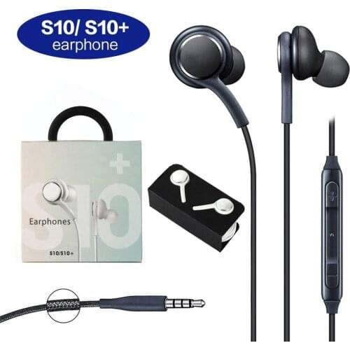 For AKG S10 Wired Earphone Headset In-Ear Headphone With Microphone Stereo Sound For Samsung Galaxy AKG Note8 s10 Headphone
