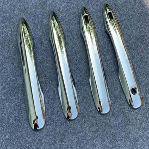 Car Styling ABS Chrome Side Door Handle Cover Trim For Toyota Harrier Venza XU80 2020 2021