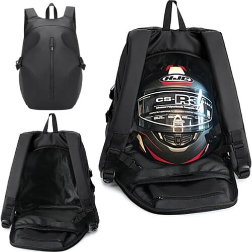 Waterproof Motorcycle Tail Bag Multifunction Motor Bike Rear Seat Bag High Capacity Motorcycle Rider Backpack,hold helmet laptop