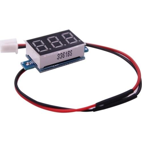 ABSF 3PCS Voltage Monitoring Module Two-Wire DC Digital Display Voltmeter For Battery Pressure Measurement DC 4.4-30V
