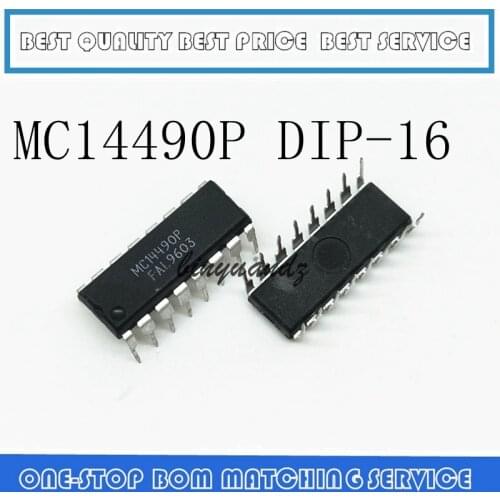 30PCS MC14490P MC14490 DIP16 Original