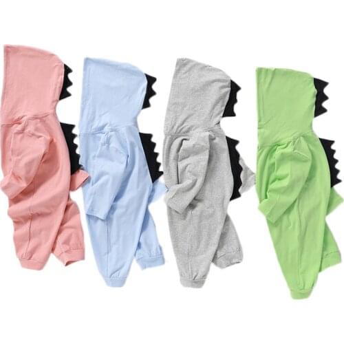 2020 Baby Romper Solid Baby Boy Clothes Unisex 0-24M Cotton Newborn Hooded Baby Girl Clothes Autumn Winter Full Sleeve