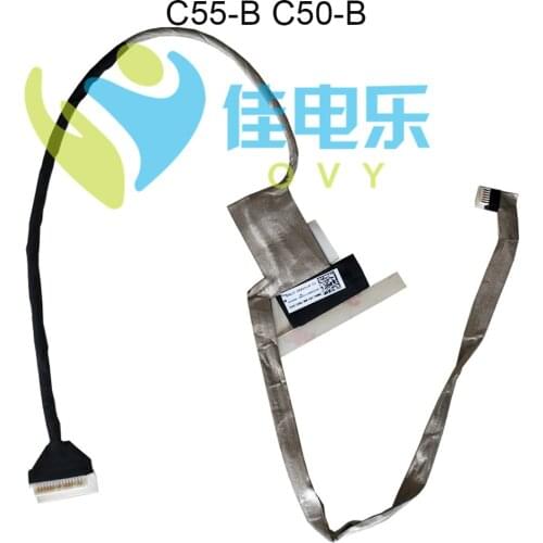 LVDS LCD Cable For Toshiba Satellite C55-B C55D-B C50-B C50D-B C50T-B DC02001YG00 connector cables 40 pin internal wiring new