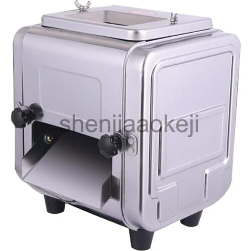 Stainless steel electric Meat slicer commercial multi-function meat slicing machine dicing meat cutter 220v 550w 1pc