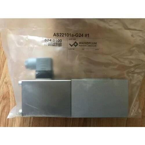 WANDFLUH Swiss made AS22101a #1 p max 350bar Solenoid valve AS22101a-G24 AS22101a-R230 AS22100b-G24 Hydraulic valve