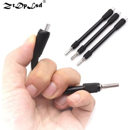 ZtDpLsd Flexible Shaft Electronics Drill Screwdriver Bit Holder Connect Link Multitul Hex Shank Extension Snake Car Repair Tools