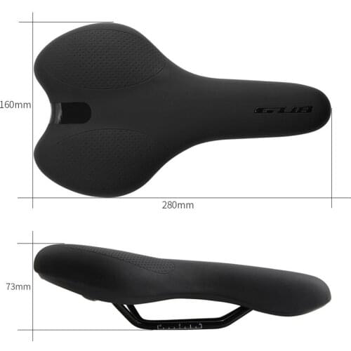 GUB 3086 MTB Bicycle Cushion Mountain Road Bike Saddle Durable PVC Leather Alloy Steel Sitting Bow Cycling Accessories