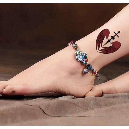 Custom Personality Tattoo Stickers Body Art Arm Temporary Tattoo Decoration Supplies