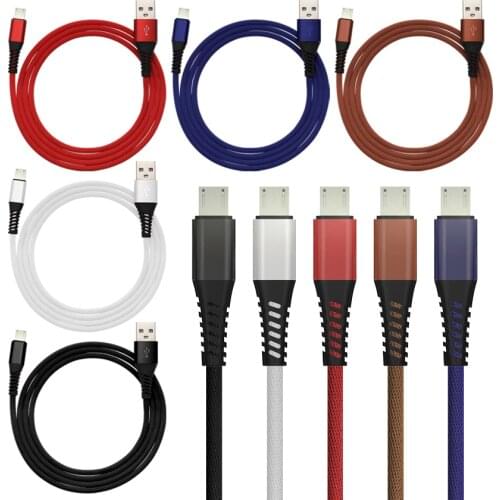 100CM Micro USB Cable Fast Charging Wire for Android Mobile Phone Data Sync Charge Cable For Samsung HTC Xiaomi Sony LG HTC