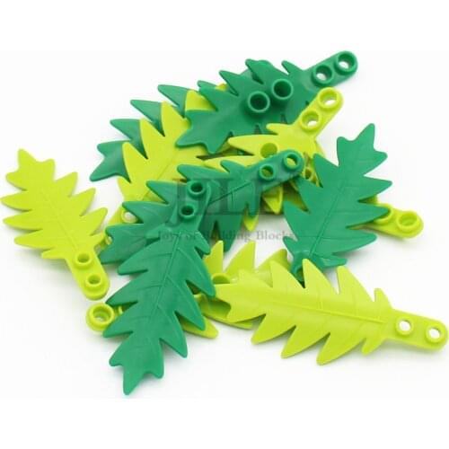 Moc Coconut Plant Tree Palm Leaf Small 8x3 6148 DIY Enlighten Scene Building Blocks Bricks Compatible with Assembles Particles