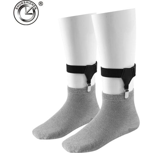 Mens Shirt Stays Garters Sports Business Suspenders Braces For Shirts Gentleman Leg Elastic Men Shirt Suspenders