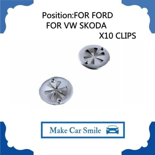 New Popular FOR FORD VW SKODA WASHERS UNDERTRAY UNDER ENGINE COVER CLIPS x10