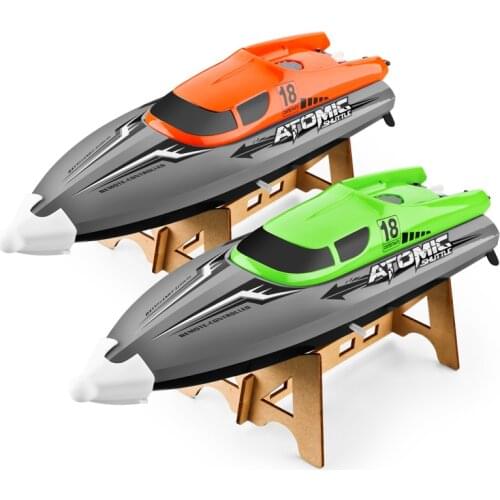 RC Speedboat Toy High Speed 2.4G Remote Control Boat 7.4V Speed Racing Water Cooled Ship Model Educational Childrens Toys Gift