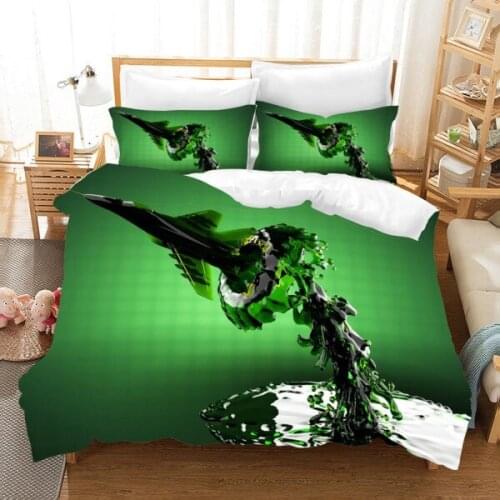 Airplane Duvet Cover Set Luxury Bedding Set 3d Printing Comforter 3pcs Quilt cover Single Double Queen King Size home textile