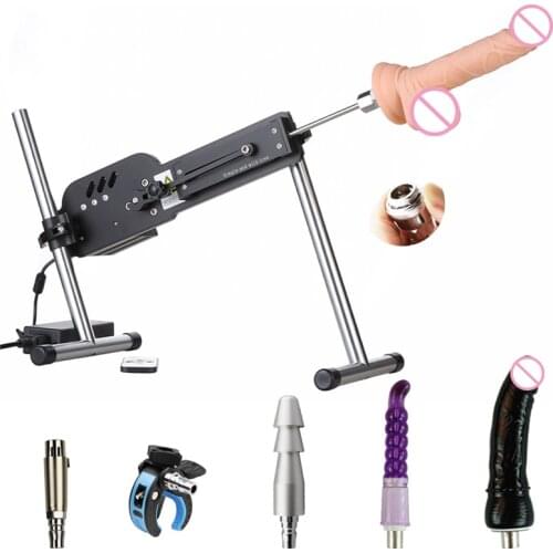 FREDORCH Sex Machine with Dildos, Remote Control Automatic Telescopic Love Machine, Adult Sex Toys for Female, Sex Product