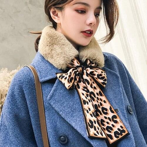 New Fashion Soft Women Faux Rabbit Fur Collar Scarf Plush Neck Warmer Winter Shawl Wrap Girls Echarpe Femme Hiver