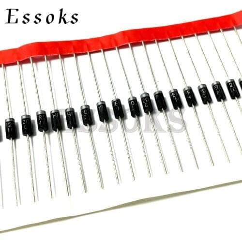 20Pcs Super Fast Recovery Rectifier Diode DO-15 SF24 SF26 SF28 2A 400V 600V DO15 Diodes