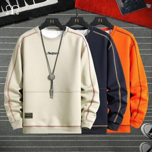 Mens Solid Hoodies Sweatshirts Letter Print Oversized Hoodie Male Fashion Hip Hop Sweatshirt Streetwear Tops Joggers Sudaderas