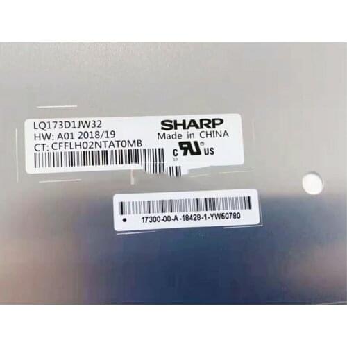 Laptop lcd screen LQ173D1JW32 FIT LQ173D1JW31/33 B173ZAN01.0 for DELL PRECISION 7710 Alienware 17 R3 0CK7T7 Tested Grade A