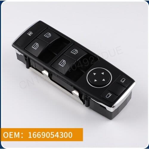 1669054300 for Mercedes-Benz X156/W176/W246/C117/X166 left front lifter switch
