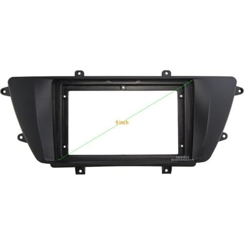9 INCH Car Audio Frame GPS Navigation Fascia Panel Car dvd Plastic Frame Fascia is suitable for 2014-2017 LANDWIND X7