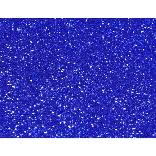 Acrylic/PMMA 1-Sided Fine Glittering Color Sheets 3.0mm for Jewelries, Crafts, Art Works, Decoration - Navy Blue (CA8816)