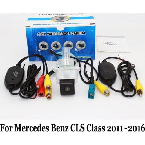 Car Rear View Camera For Mercedes Benz CLS Class W218 2011~2016 / RCA Wired Or Wireless HD Wide Lens Angle Night Vision Cameras