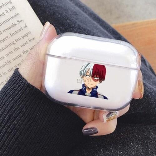 Boku no My Hero Academia Shoto Todoroki Cover For AirPods Pro 3 Air Pods Case Earphone Accessories TPU Protector Airpods3 Case