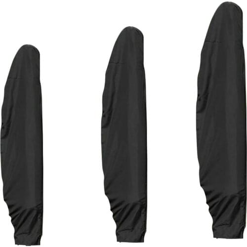 Banana style parasol cover Tear-resistant adjustable drawstring garden